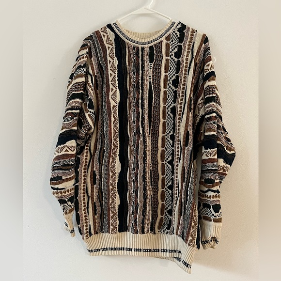 Vintage Idea Uomo Pullover Sweater Mens Size Large